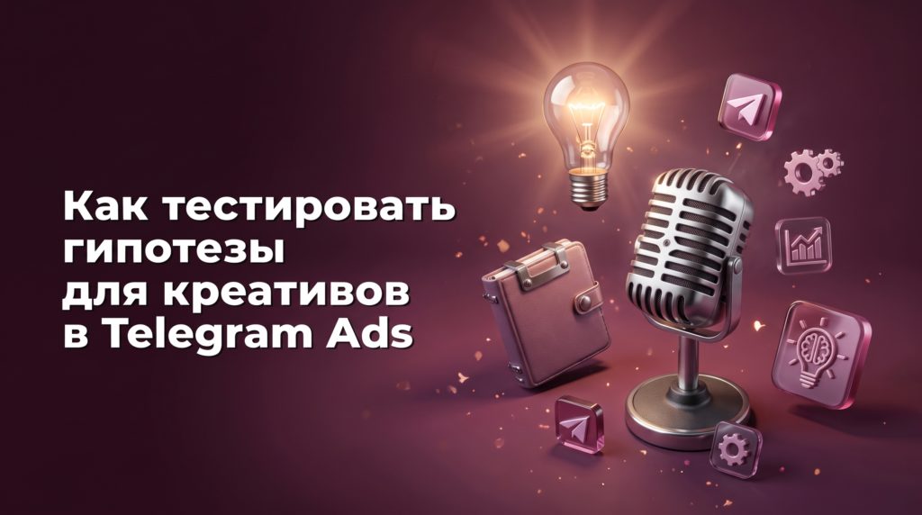 Как тестировать гипотезы для креативов в Telegram Ads