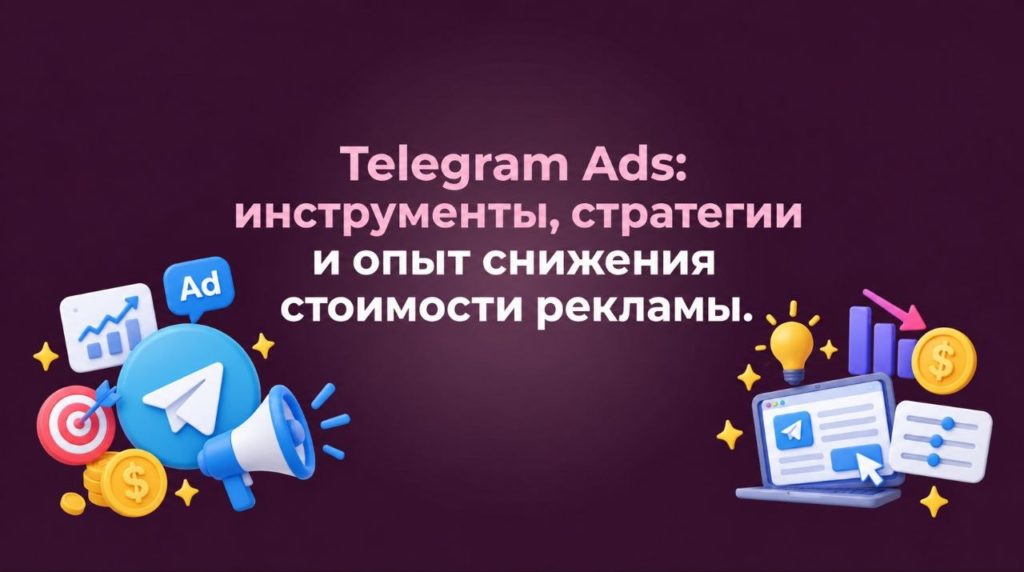 Telegram Ads: инструменты, стратегии и опыт снижения стоимости рекламы